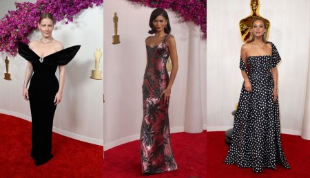 Cele mai frumoase tinute de la Oscar 2024. Carey Mulligan, Eva Longoria, Margot Robbie si Zendaya, in topul favoritelor