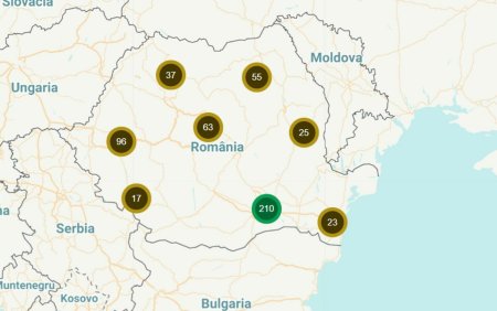 Unde poti sa incarci <span style='background:#EDF514'>MASINA ELECTRICA</span>. HARTA interactiva a statiilor din Romania