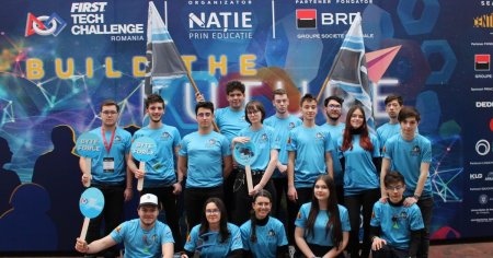 Echipa de robotica din Galati care inspira tinerii in tara si peste hotare. Mentoreaza 12 echipe din Republica Moldova