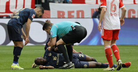 Arbitrul meciului Bayern - Mainz a explicat cum i-a salvat viata unui jucator, chiar pe teren VIDEO