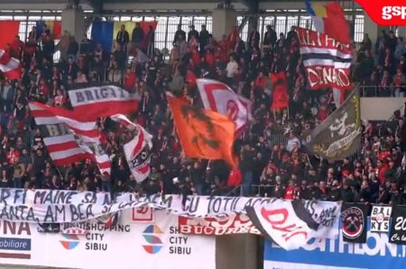 Suporterii lui Dinamo pregatesc o deplasare de poveste la Sibiu » <span style='background:#EDF514'>NUMAR IMPRESIONANT</span> de bilete primit: O noua invazie