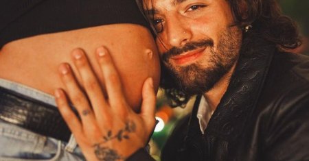 <span style='background:#EDF514'>MALUMA</span> a devenit tata si a publicat primele imagini cu bebelusul: Dragostea vietii noastre. FOTO
