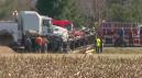 Trei copii mici, intre cei cinci morti din accidentul cu un autobuz scolar care a intrat pe <span style='background:#EDF514'>CONTRASENS</span>, s-a lovit de un camion si a luat foc, in Illinois