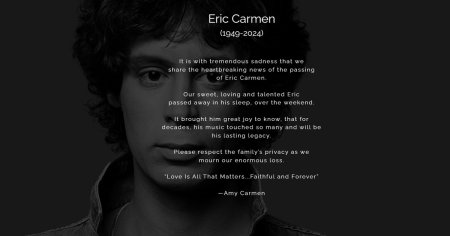 A murit Eric Carmen, fost solist al trupei Raspberries. Artistul faimos pentru piesa Hungry eyes  avea 74 de ani VIDEO