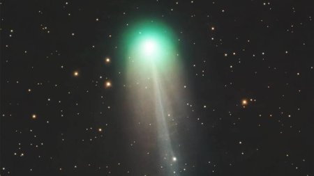 Cometa diavolului va fi vizibila de pe Pamant in aceasta saptamana. Obiectul ceresc este de trei ori mai mare decat <span style='background:#EDF514'>EVEREST</span>ul!