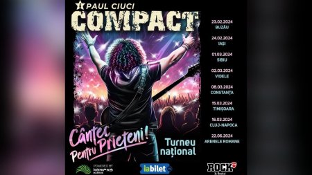 Trupa Compact-Paul Ciuci aduc al lor Cantec pentru prieteni la Timisoara si Cluj-Napoca