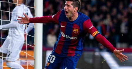 Barca s-a impus acasa (3-1) si merge in sferturile Ligii Campionilor