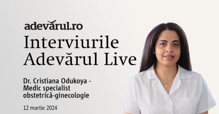 <span style='background:#EDF514'>MENOPAUZA</span>, un nou inceput in viata femeii, cu Dr. Cristiana Odukoya, medic specialist obstetrica-ginecologie