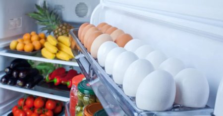 De ce nu e bine sa tii ouale pe usa frigiderului. Greseala pe care o fac multe persoane