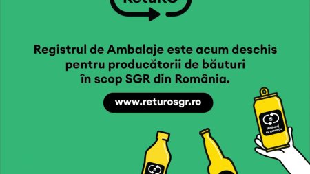 Cel mai mare producator de bauturi din Romania ataca in instanta implementarea Sistemului de Garantie-Returnare a ambalajelor