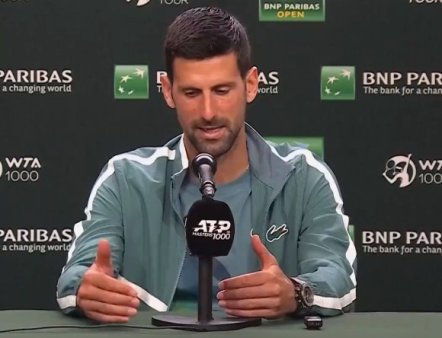 Marturisire neasteptata din partea lui Novak Djokovic dupa eliminarea <span style='background:#EDF514'>PREMATUR</span>a de la Indian Wells
