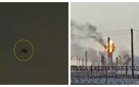 VIDEO. Fortele ucrainene au lansat un nou atac masiv cu drone asupra Rusiei. Cea mai mare rafinarie Rosneft a fost avariata