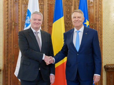 Secretarul General al OCDE, Mathias Cormann, a fost primit de Klaus Iohannis la Cotroceni