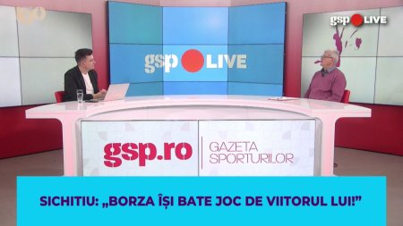 GSP LIVE » <span style='background:#EDF514'>GRIGORE</span> Sichitiu: Copos nu mai vrea sa auda de fotbal!