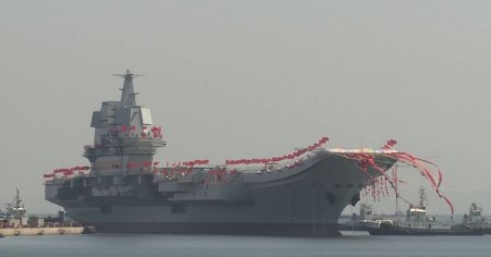 China, la concurenta cu SUA. A inceput construirea unui al patrulea portavion