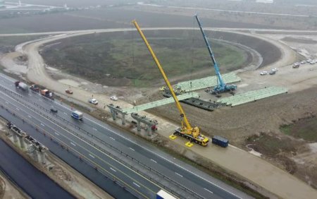 Limitari de viteza pe <span style='background:#EDF514'>AUTOSTRADA BUCURESTI</span>-Pitesti. Traficul va fi deviat de saptamana viitoare