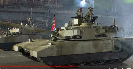 Kim Jong Un a testat un nou tanc in timpul unor exercitii militare din Coreea de Nord | VIDEO