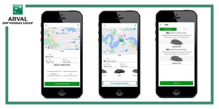 Grupul Arval lanseaza pe piata nationala Arval Car Sharing - o aplicatie mobila de car sharing dedicata companiilor. 