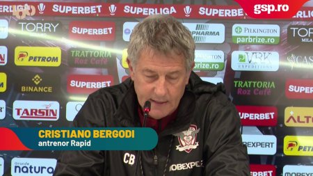 Cristiano Bergodi, conferinta de presa inaintea meciului cu Farul: Ne asteapta un meci greu, contra unei echipe care si-a propus clasarea pe podium