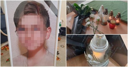 „Drum lin spre ceruri Raul, de acum inger al Domnului”. Raul, baiatul de 14 ani  din Satu Mare gasit fara suflare de parinti, va fi condus pe ultimul drum