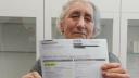 O pensionara a primit o factura de 2.542 de euro la gaze. 