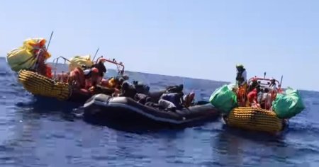 Peste 60 de migranti au murit, de foame si sete, in Marea Mediterana. 