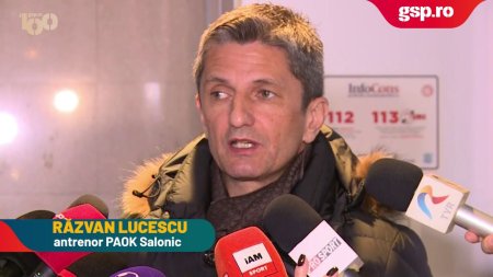 Razvan Lucescu discuta despre problema petardelor pe stadion: In Grecia, pentru o petarda, nu am avut suporteri in derby-ul cu Aris