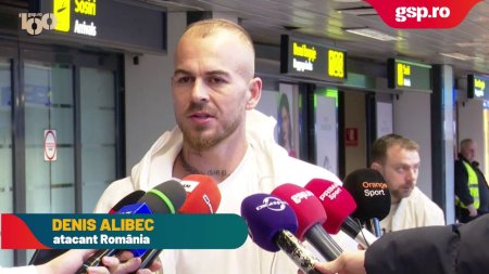 Denis Alibec, la intoarcerea in Romania: Imi era dor de echipa nationala