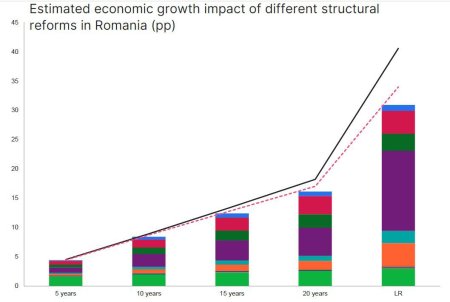 Cat de importanta este educatia pentru cresterea economica? Ciprian Dascalu, economistul-sef al BCR: Reforma educatiei are cel mai mare impact potential estimat asupra cresterii PIB, adica aproape 1 pp in primii 5 ani si 13,7 pp pe termen lung