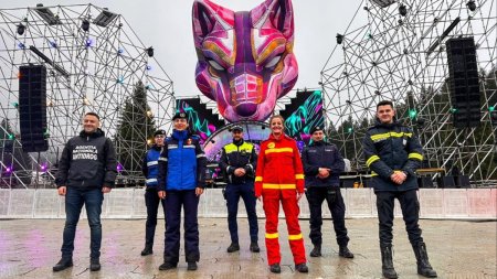 Centru de comanda special in Poiana Brasov, pentru Festivalul Massif 2024. Peste 1.000 de forte de ordine asigura paza