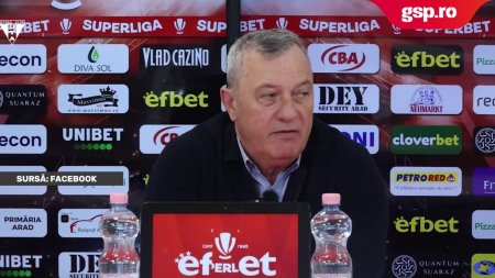Mircea Rednic, indignat de speculatiile de dupa Dinamo - UTA: Trebuie sa fii tampit!