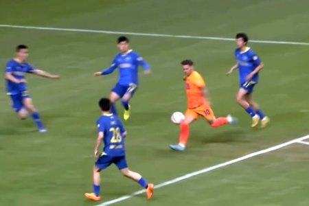 Alex Ionita, supergol in China! I-a adus victoria echipei lui: Calitate mareeeeeeee