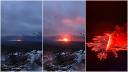 Video cu momentul in care incepe eruptia vulcanului din Islanda, care a deschis in pamant o fisura de 3 km lungime