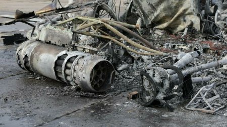 <span style='background:#EDF514'>UNITATE MILITARA</span> din Transnistria, lovita de o drona kamikaze din Ucraina. A avut loc o explozie, urmata de incendiu