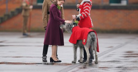Sotia unui roman a inlocuit-o pe Printesa de Wales la parada de Ziua Sfantului <span style='background:#EDF514'>PATRICK</span> VIDEO