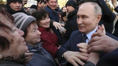 Reactia lui Zelenski dupa realegerea lui Putin cu aproape 90%: Este <span style='background:#EDF514'>BEAT</span> de putere. Ce spune Casa Alba