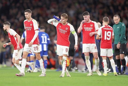 Zmei in Premier League, dar cu emotii mari in Champions League! Care e motivul pentru discrepanta de la Arsenal?