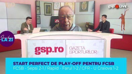Ioanitoaia la zi » Directorul Gazetei Sporturilor a analizat la GSP Live prima etapa din play-off si play-out