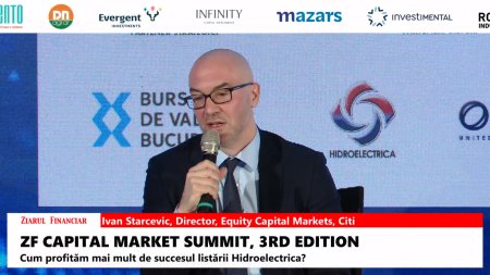 Ivan Starcevic, Director Equity Capital Markets, Citi: Hidroelectrica nu a fost doar o listare cu efect transformator pentru piata de capital din Romania, aceasta a revitalizat piata IPO-urilor pe intregul continent si cu un efect mai mic, chiar cea globala