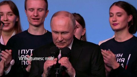 Vladimir Putin a anuntat, dupa ce a castigat alegerile, care sunt prioritatile sale. Consolidarea capacitatii de aparare
