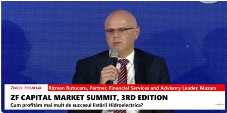 Razvan Butucaru, Partner, Financial Services and Advisory Leader, Mazars: Romania a inregistrat  110 tranzactii in 2023, cu un volum de 4 miliarde euro, dublu fata de 2022. Suntem locul 3 in regiune dupa Polonia si Austria