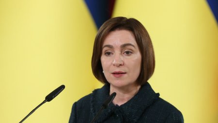Maia Sandu face apel la parlament sa initieze procedura de organizare a referendumului privind aderarea R.Moldova la UE