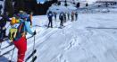<span style='background:#EDF514'>BUCEGI</span> Winter Race, primul concurs important de schi de tura din acest an, pe o zapada firava FOTO