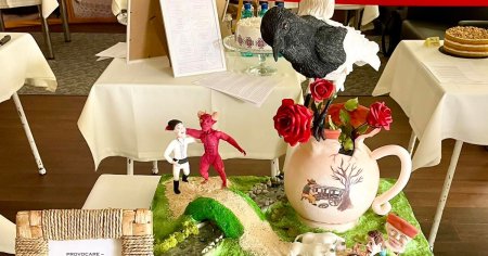 Un cake designer a castigat un concurs de cofetarie cu zicale din popor. Descopera proverbele ascunse in desert FOTO