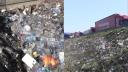 Drumul spre Vama Nadlac, transformat in groapa de gunoi | Pe o distanta de 4 kilometri exista doar 10 cosuri de gunoi