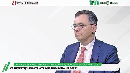 ZF Investiti in Romania!  Stefan Radu Oprea, ministrul economiei: Romania are trei atuuri - este hubul logistic perfect pentru reconstructia Ucrainei, beneficiaza de energie verde, cautata acum de toti producatorii si avem o industrie IT in crestere
