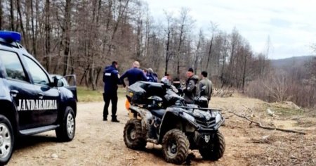 Cu ATV-urile in padure. Indivizi prinsi pe Valea Dambovitei. Care este amenda