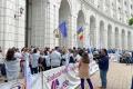 Protest al angajatilor Loteriei Romane la Ministerul Finantelor. Ce acuza sindicalistii