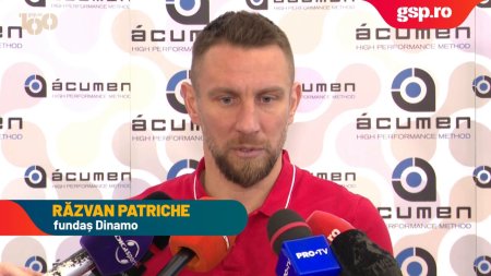 Razvan Patriche, declaratii de la evenimentul la care a participat Dinamo la Acumen