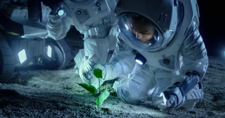 Elon Musk si Volodymyr Usov prevad un viitor SF: putem coloniza Marte cu astronauti <span style='background:#EDF514'>MODIFICAT</span>i genetic